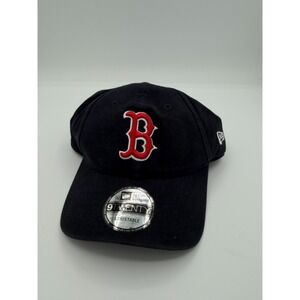 Boston Red Sox New Era 9TWENTY Adjustable Hat Black Corduroy MLB One Size